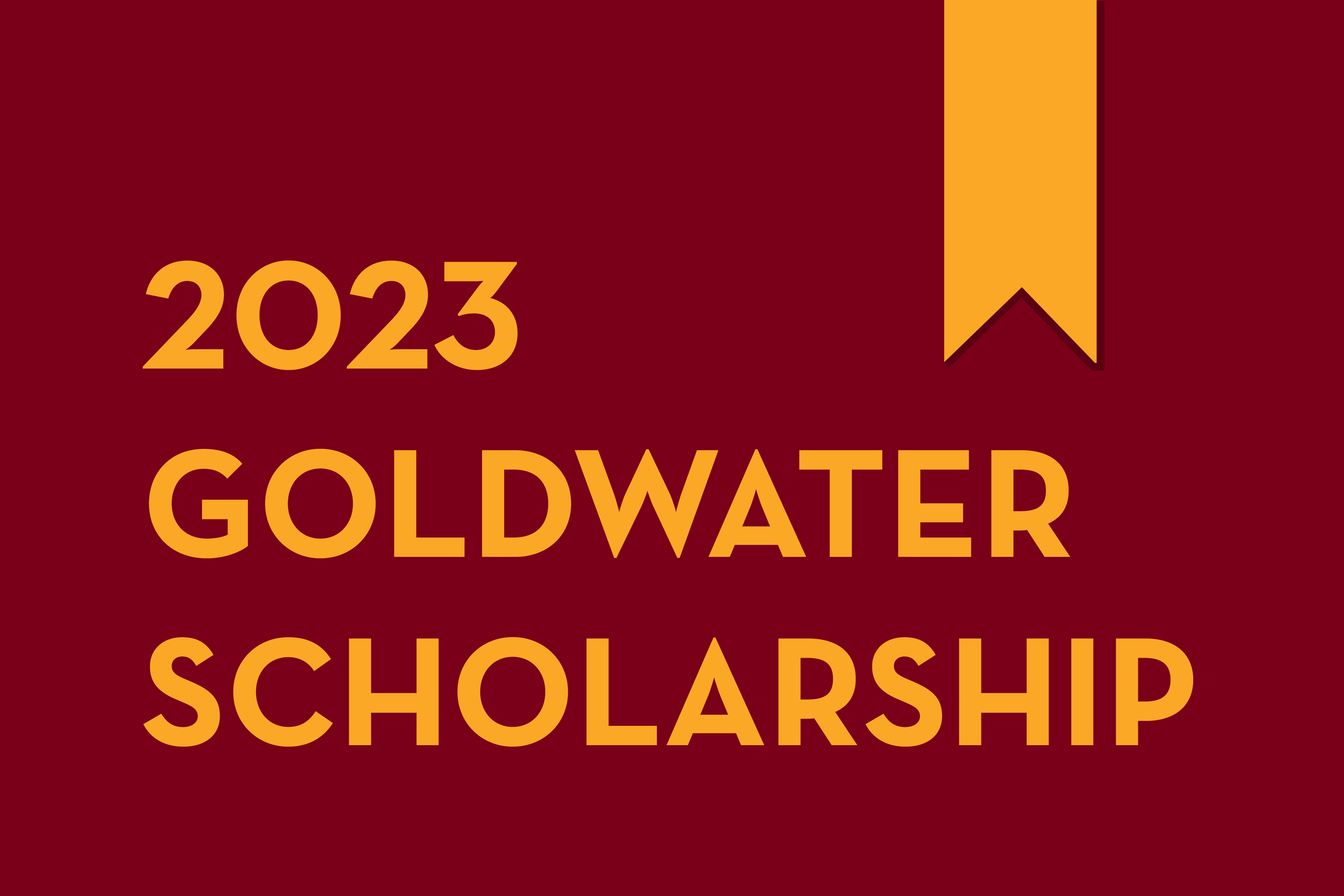 Undergraduate junior Ethan Ashbrook named a 2023 Goldwater Scholar